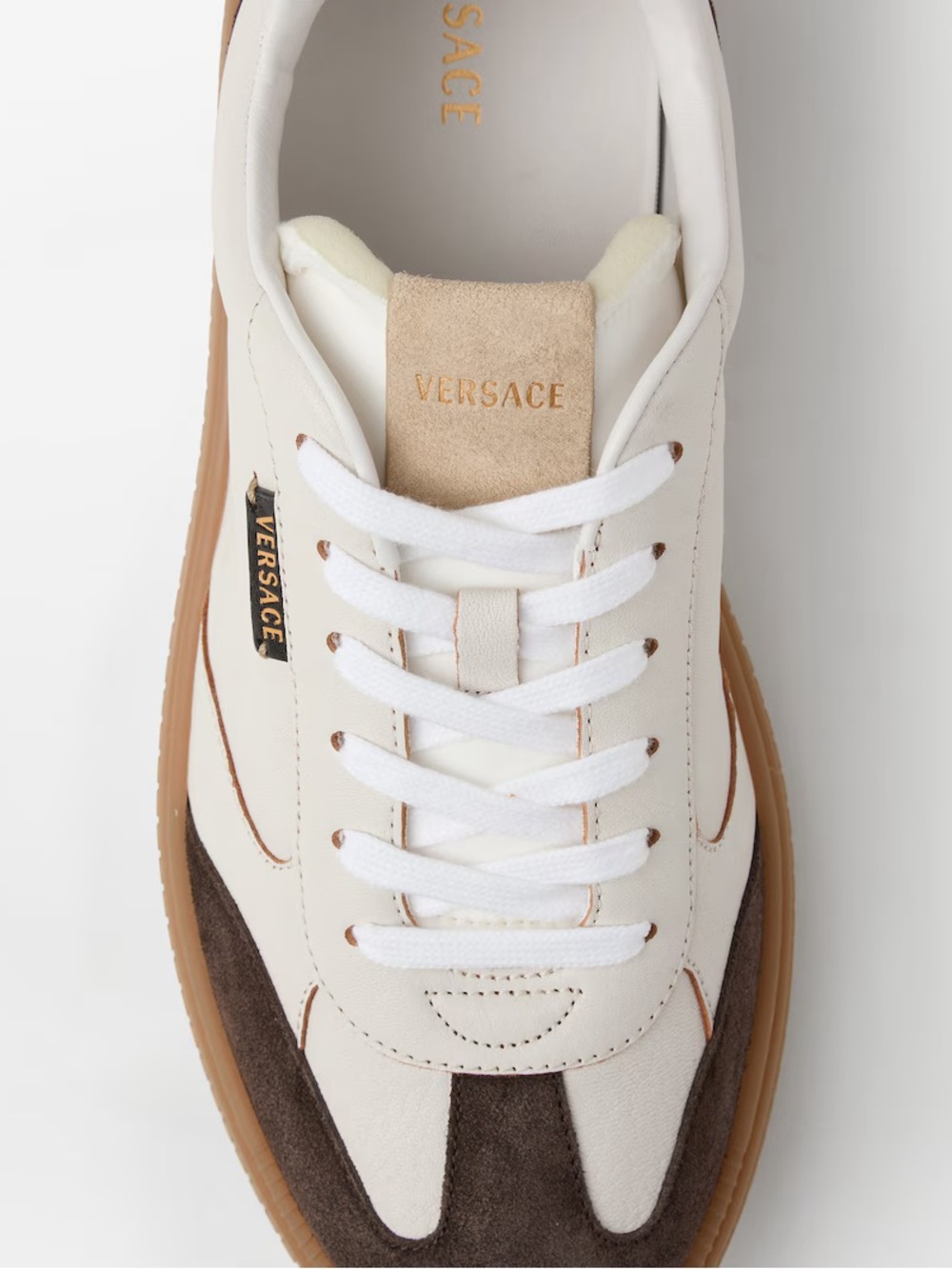 Versace Men’s Greco Court Sneakers